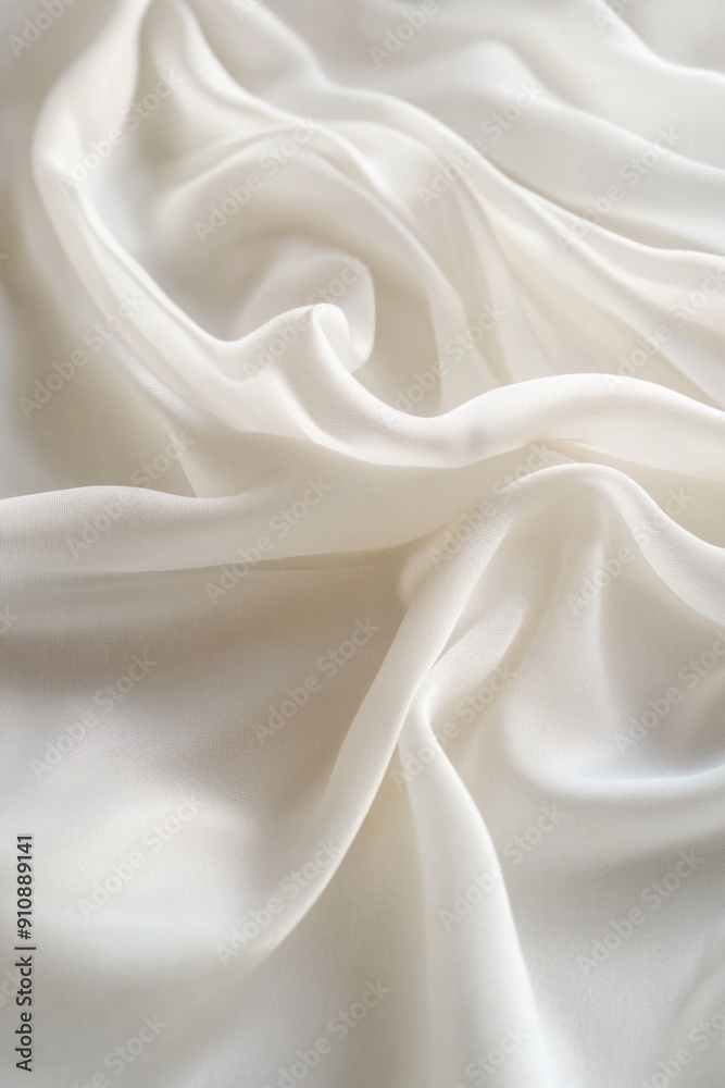 White Fabric Close Up White Fabric Close Up
