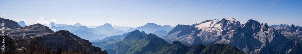 Fototapeta premium Sass Pordoi - Dolomites - Italy