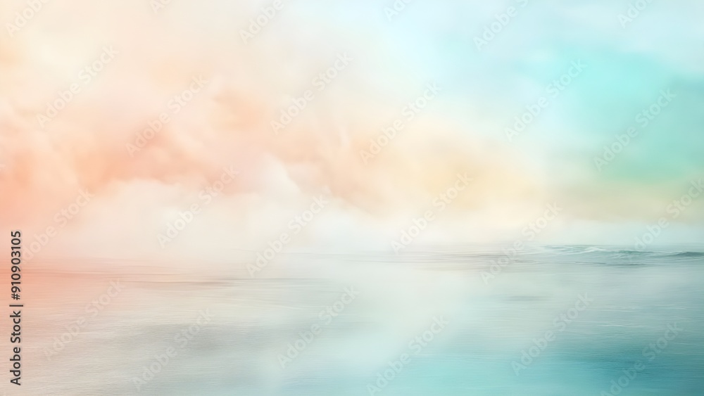 Obraz premium Abstract Ocean and Sky Background.