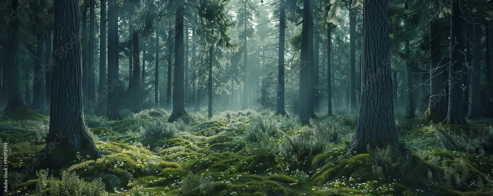 Mystical Forest Clearing, 4K hyperrealistic photo Mystical Forest Clearing, 4K hyperrealistic photo