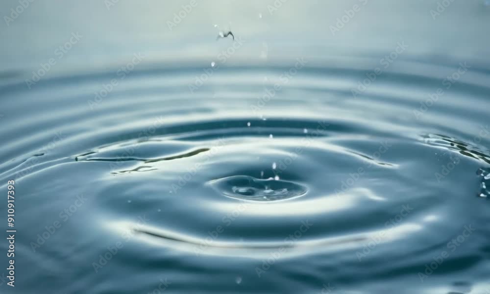 Water Drops in Water Water Drops in Water