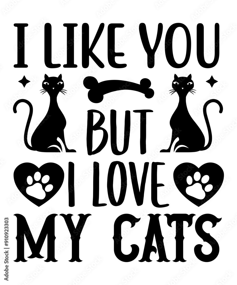 Cat svg bundle, cat mom svg,Cat T-shirt svg , crazy cat lady svg , cat ...