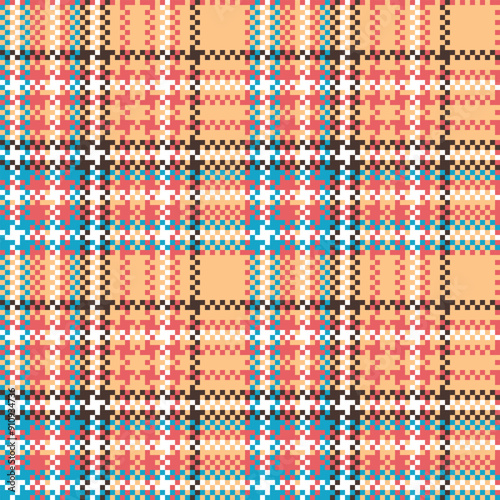 Tartan Plaid Vector Seamless Pattern. Scottish Plaid, Flannel Shirt Tartan Patterns. Trendy Tiles for Wallpapers.