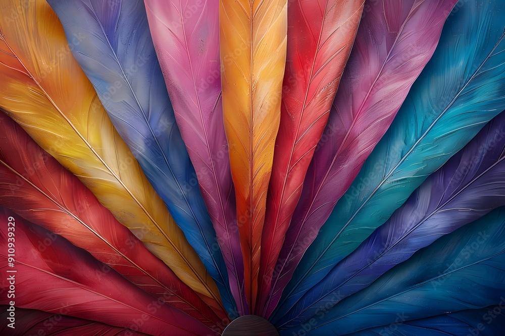 Art Deco motif with stylized fans and arcs in a spectrum of colors. List of Art Media Art Deco realistic Art Deco motif with stylized fans and arcs in a spectrum of colors. List of Art Media Art Deco realistic