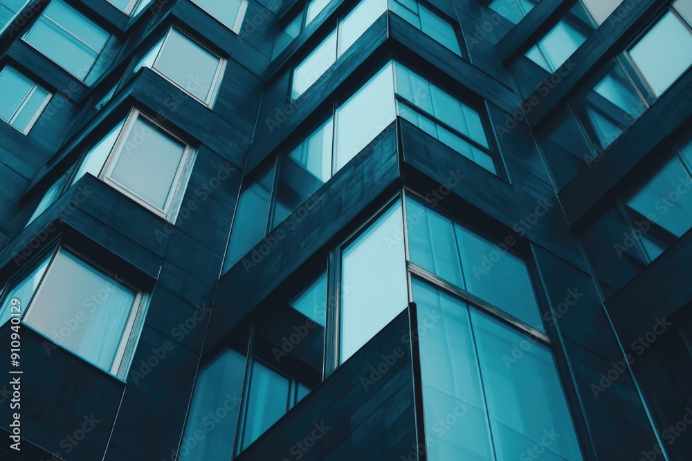 Skyscraper with many windows Skyscraper with many windows