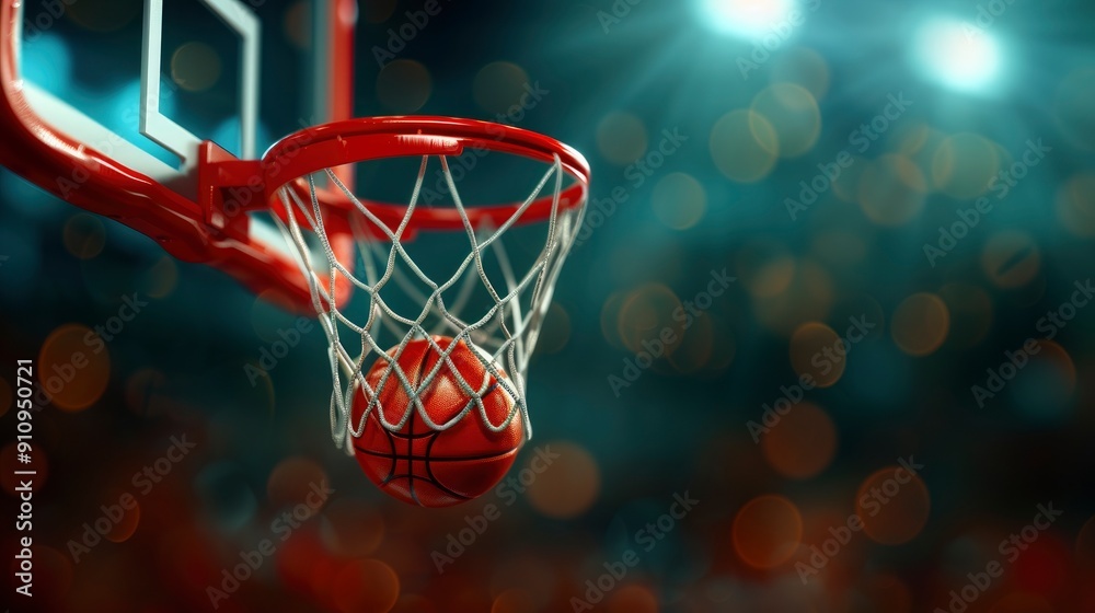 A Basketball Scoring The Winning Points On A Basketball Net Hoop In An Electrifying Arena, Wallpaper Pictures, Background Hd A Basketball Scoring The Winning Points On A Basketball Net Hoop In An Electrifying Arena, Wallpaper Pictures, Background Hd