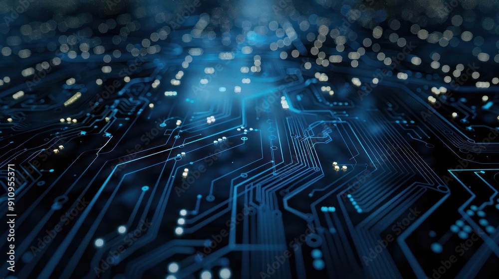 Abstract Circuit Board - Digital Technology