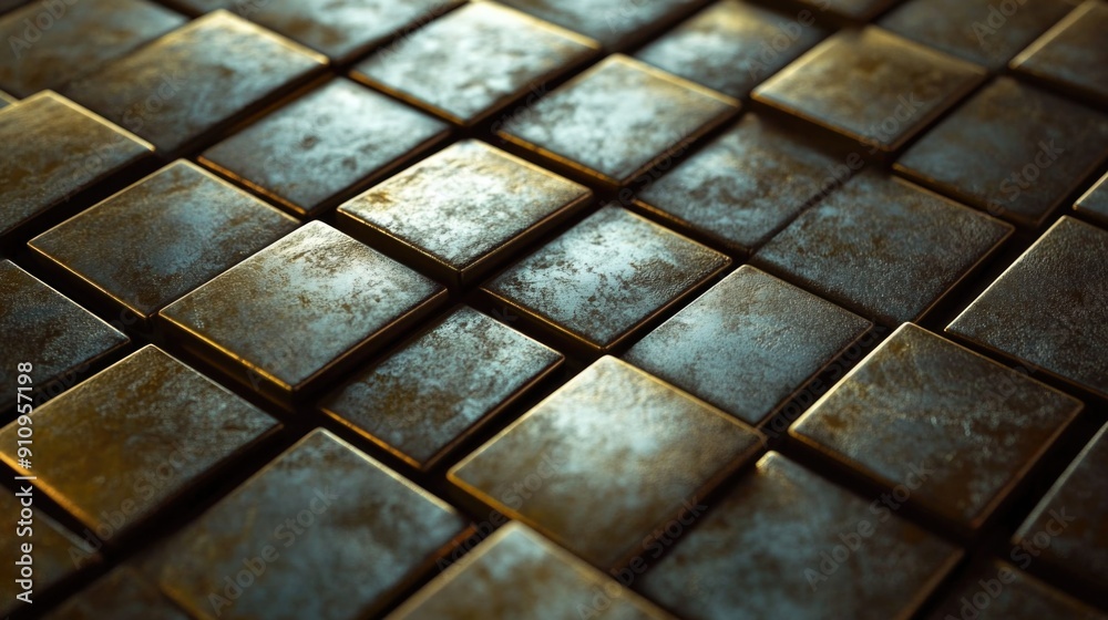 Naklejka premium Metal Surface Close Up