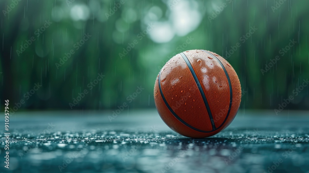 A Basketball Ball On The Asphalt Sports Ground, Symbolizing The Sport Concept, Wallpaper Pictures, Background Hd A Basketball Ball On The Asphalt Sports Ground, Symbolizing The Sport Concept, Wallpaper Pictures, Background Hd