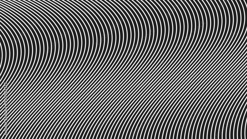 Black and white stripes abstract background vector image Black and white stripes abstract background vector image