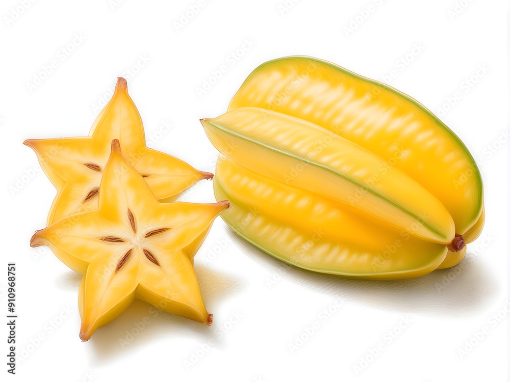 Fototapeta premium Fresh and delicious looking carambola(starfruit)