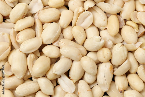 close up of peanuts on the market