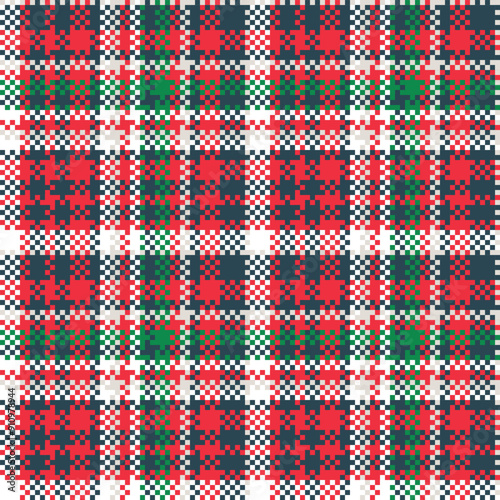 Scottish Tartan Plaid Seamless Pattern, Classic Scottish Tartan Design. Template for Design Ornament. Seamless Fabric Texture. Vector Illustration