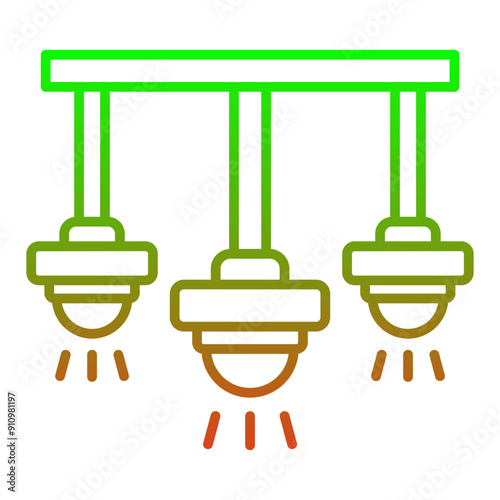 Ceiling lamp Icon