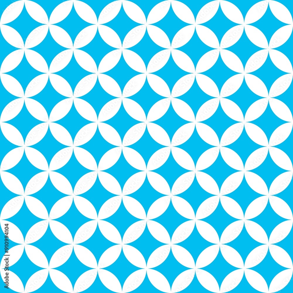 Geometric seamless pattern. Minimalism graphic blue print, trendy abstract geometric multi circle elements background, tile. For interior design, fashion cloth, textile, fabric, wrapping paper Geometric seamless pattern. Minimalism graphic blue print, trendy abstract geometric multi circle elements background, tile. For interior design, fashion cloth, textile, fabric, wrapping paper