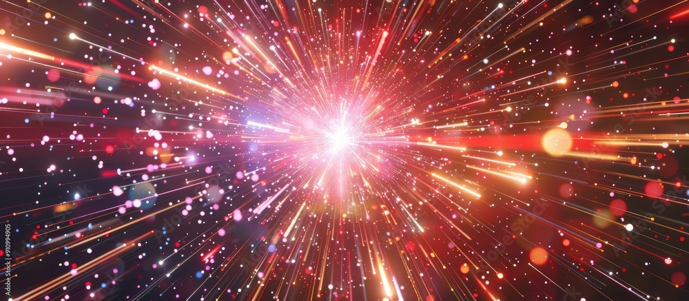 Abstract background with a Japanese inspired radius cartoon pattern featuring an exploding star burst texture perfect for design with copy space image Abstract background with a Japanese inspired radius cartoon pattern featuring an exploding star burst texture perfect for design with copy space image