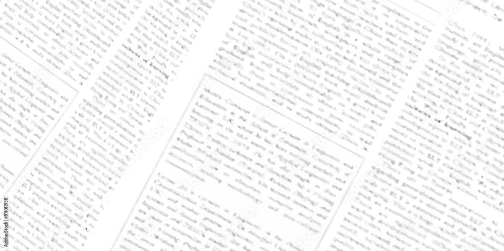 Obraz premium Rough vector background abstract grunge texture old vintage newspaper. 