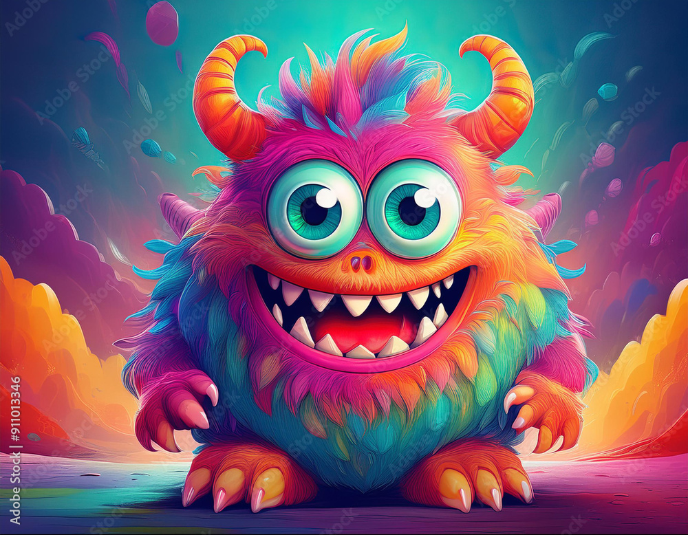 Cute Monster Character Cute Monster Character