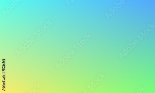 modern vector bright blue and green gradient background