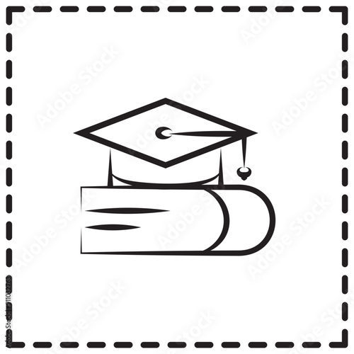 education illustration icon vector, education about, education icon, education vector