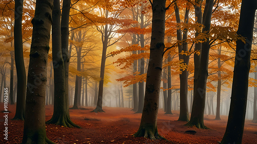 autumn in the forest