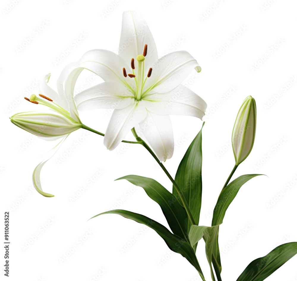 PNG Lily flower plant white. PNG Lily flower plant white.