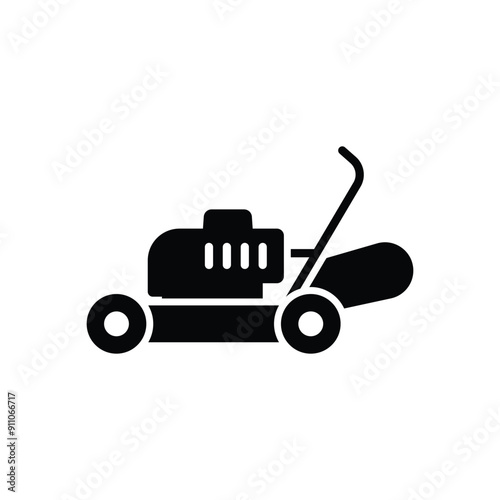 Lawn Mover vector icon