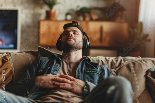 Meditation,elderly man meditates at home,Mental health,Healing meditations,Self-care,Self-love. 