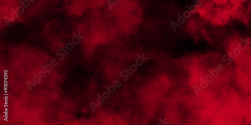 Red grunge textured wall background. Red powder explosion cloud on black background. Luxury cosmic red marble tails stone grunge in dark. Abstract Beautiful luxury dark red grunge fark Red vector. photo