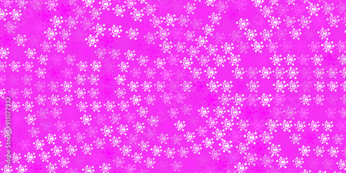 Light Purple, Pink vector pattern with coronavirus elements.