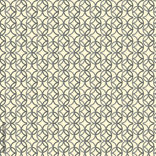 The geometric pattern of the lines