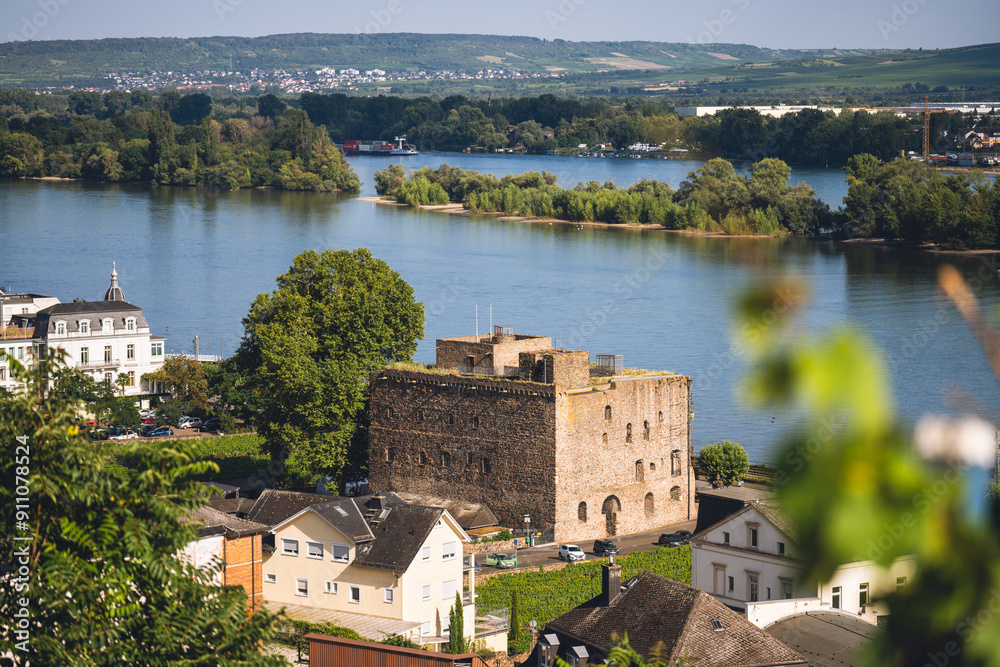 Brömersburg in Rüdesheim, August 2024