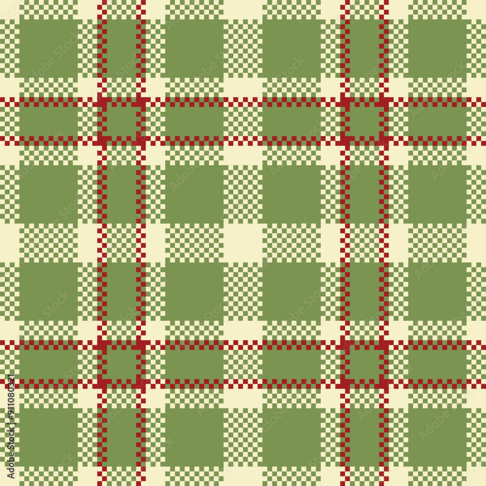 Plaids Pattern Seamless. Classic Plaid Tartan Template for Design Ornament. Seamless Fabric Texture.