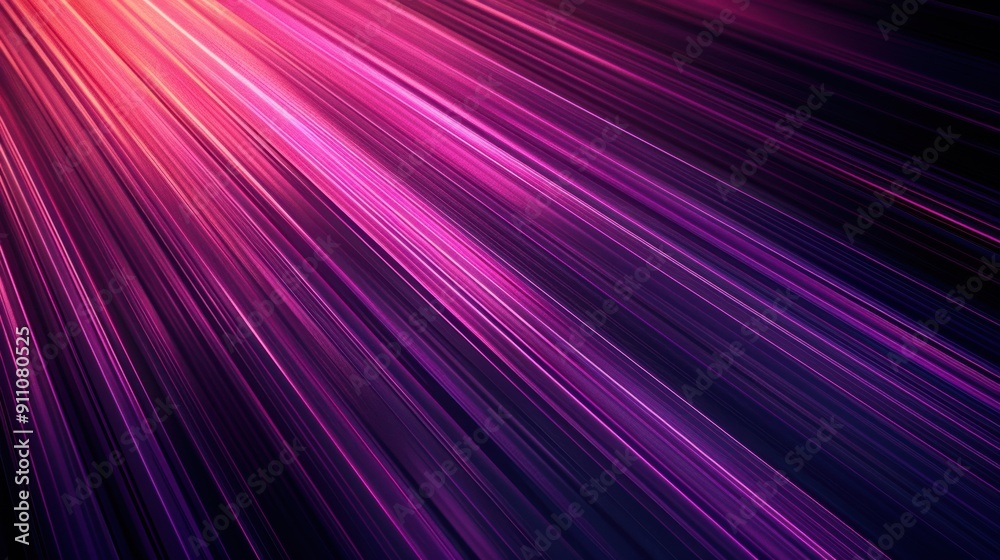 A lot of bright purple lines arranged on a black background. Background A lot of bright purple lines arranged on a black background. Background