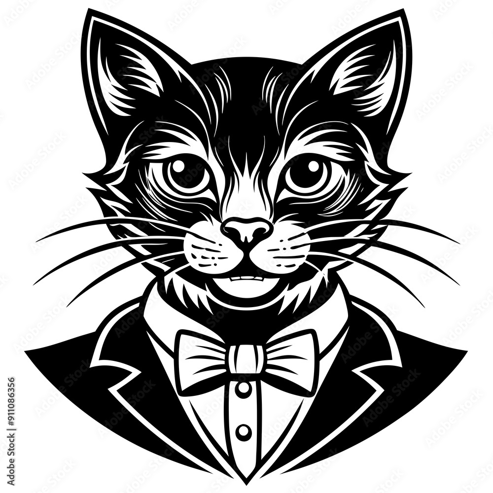 Obraz premium Cat Vector 