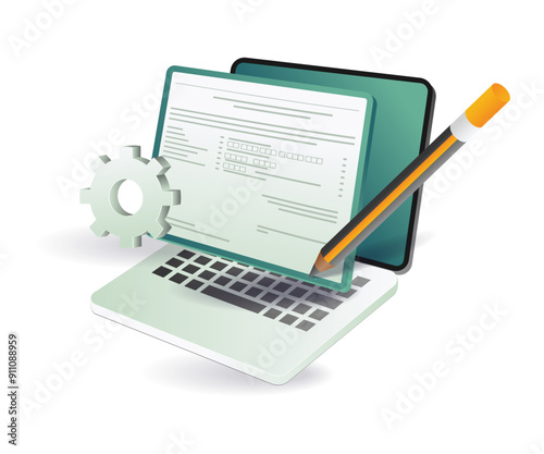fill out the online computer registration form