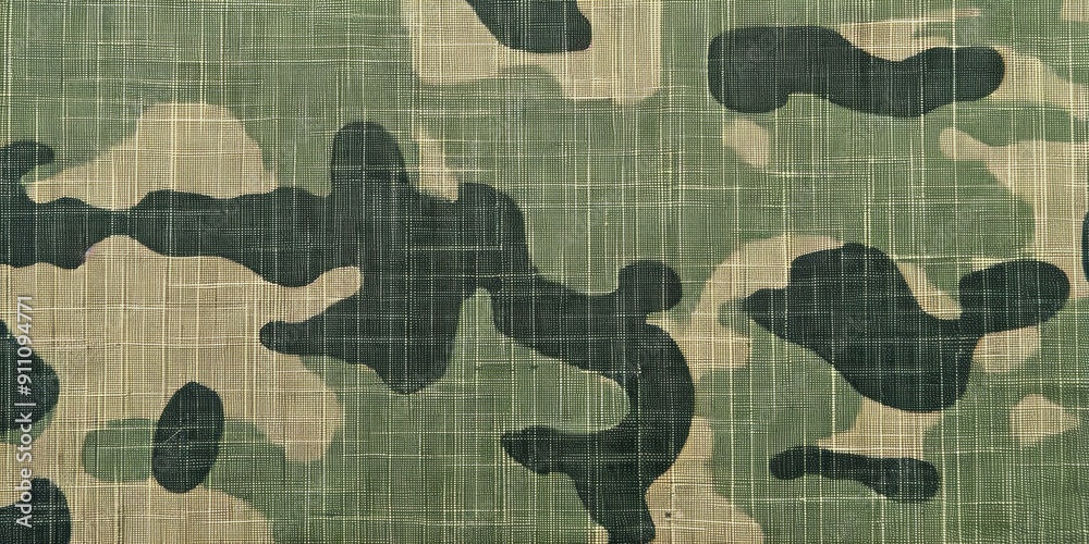 Abstract Military Camo Pattern Abstract Military Camo Pattern