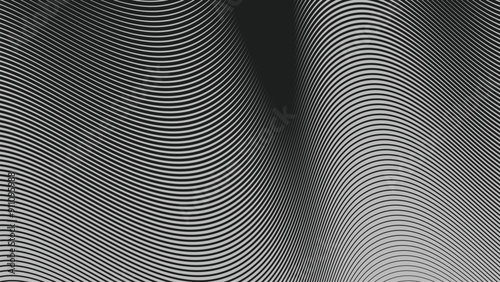 Black curve stripes lines abstract background for backdrop or presentation