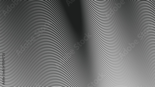Black curve stripes lines abstract background for backdrop or presentation