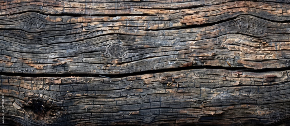 Detailed closeup of a weathered wood background with copy space image Detailed closeup of a weathered wood background with copy space image