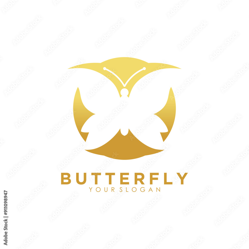 Fototapeta premium beauty butterfly design with creative concept