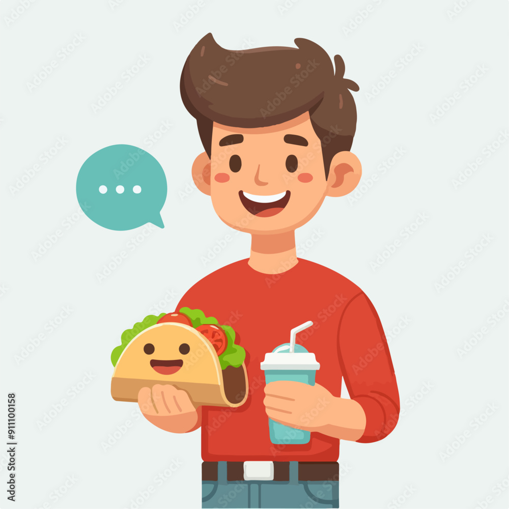 young people who are enthusiastic about Mexican food young people who are enthusiastic about Mexican food