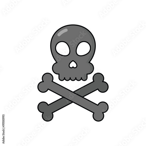 Toxic vector icon