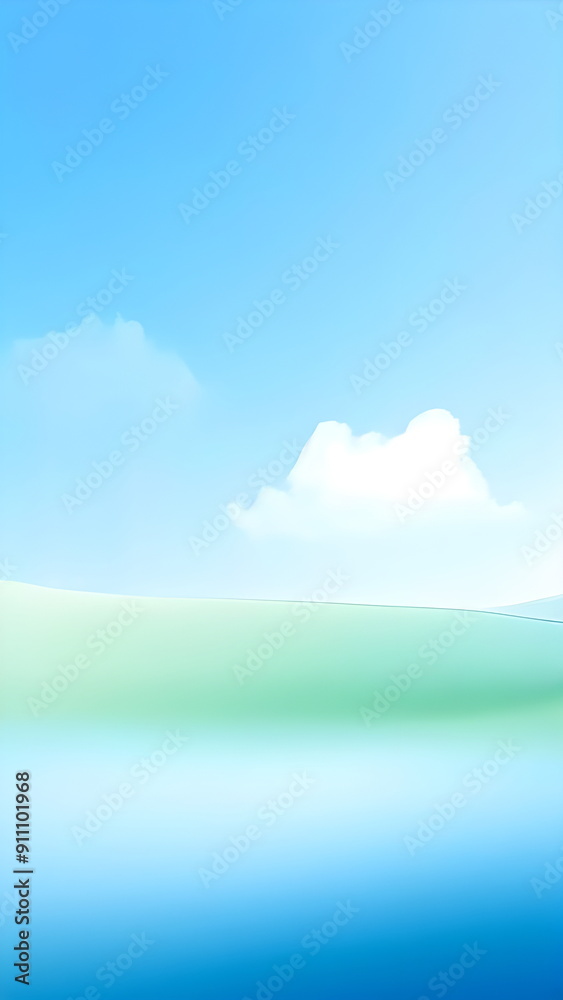 Fototapeta premium background with blue sky