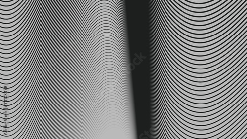 Black curve stripes lines abstract background for backdrop or presentation