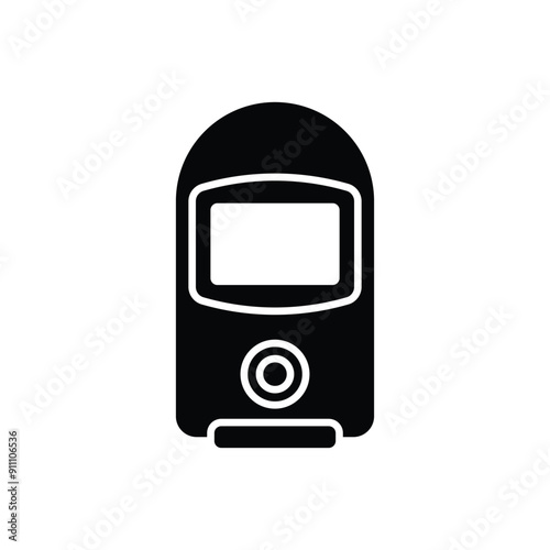 Dosimeter vector icon