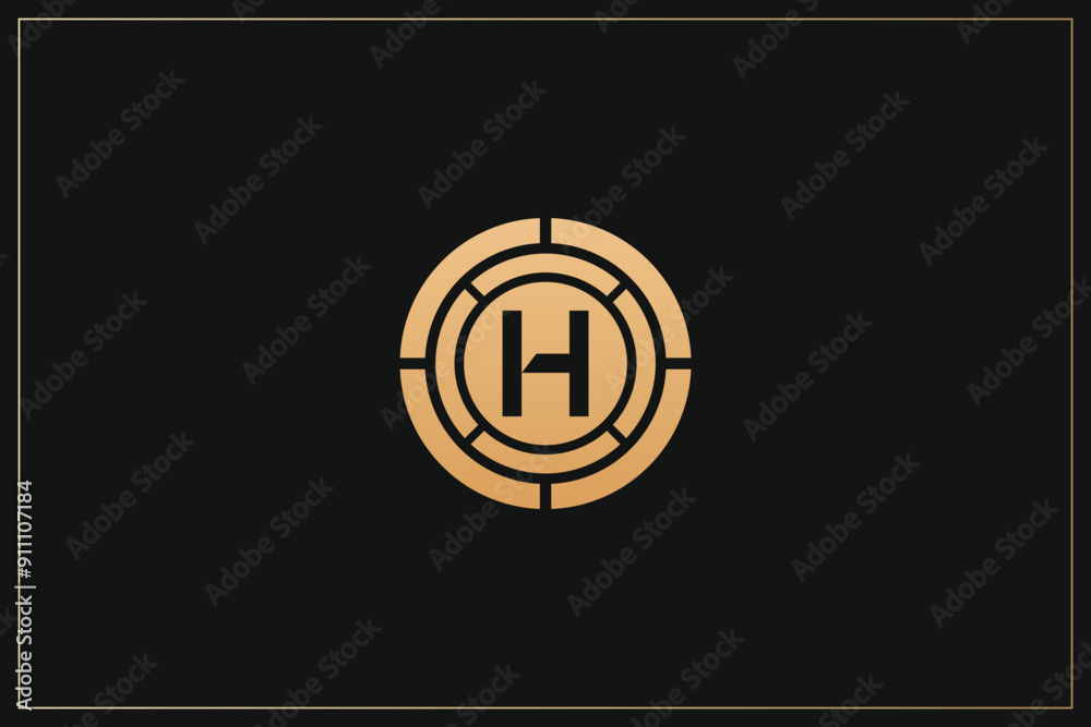 H Letter Trademark Brand Logo H Letter Trademark Brand Logo