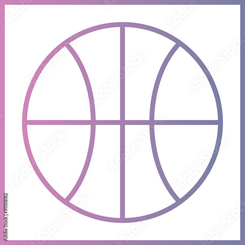 Basketball Icon Design