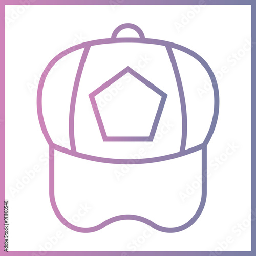 Sports Cap Icon Design