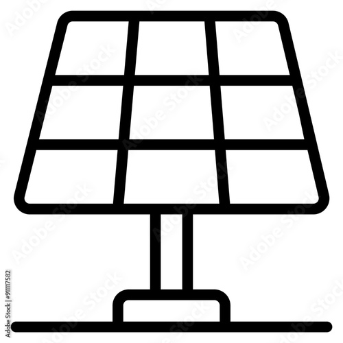 Panel Icon in Line Style